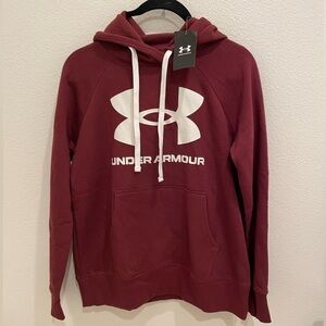 NWT Womens  Under Armour Sweater Size Small Burgundy​​​​​​